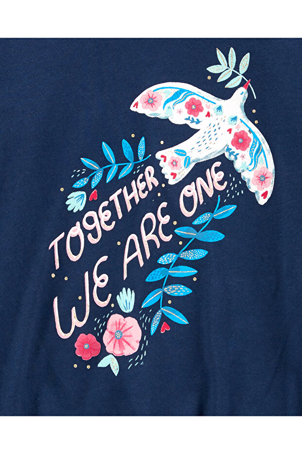 Kız Çocuk Tshirt Lacivert - 2