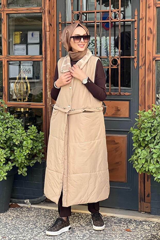 Yelek 36702 Taş - 1