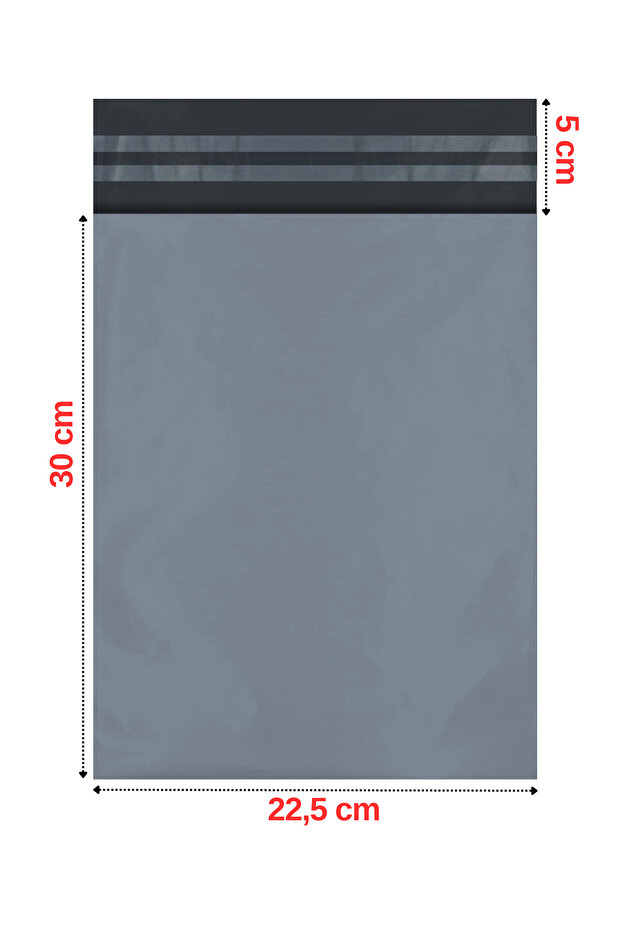 Cepsiz Kargo Poşeti 25 Adet 22,5 Cm X 30 Cm X 5 Cm - 3