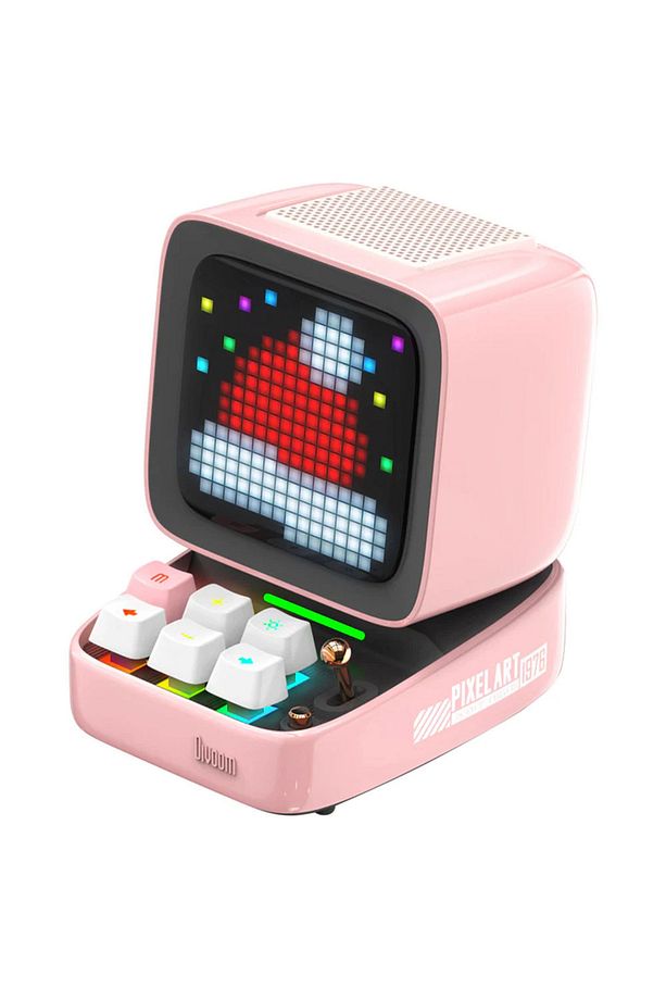 Ditoo Pro Pembe Bluetooth Hoparlör Ve Pixoo Led Ekran Seti - 3