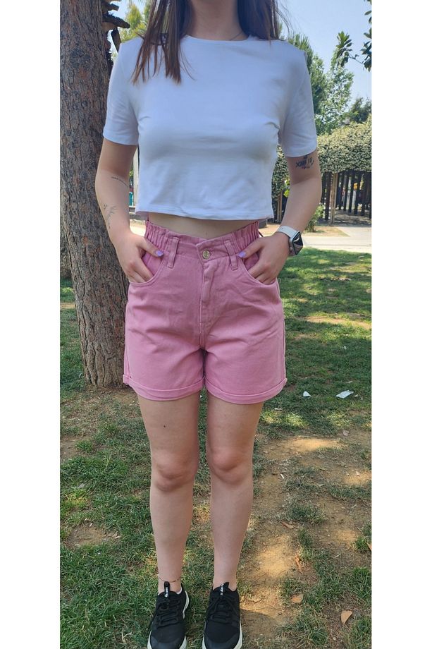 Gabardin Şort - 2