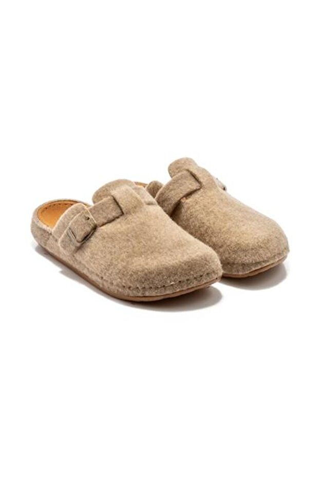 Tuana Women's Felt Light Comfortable Winter House Slippers