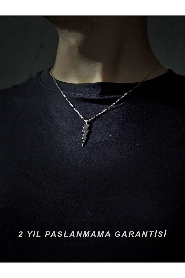 Lightning Kolye - Paslanmaz Çelik - 2