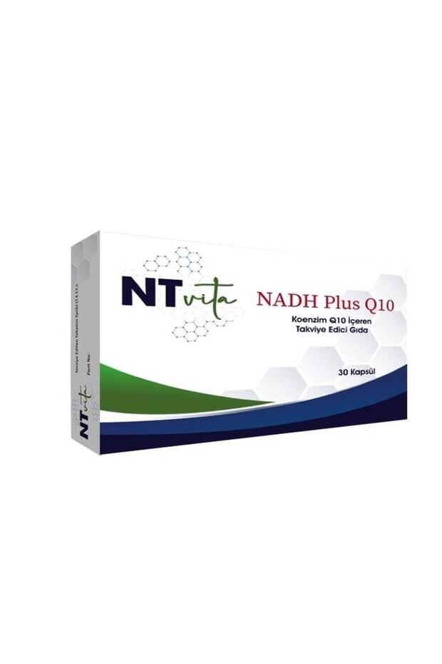 Nadh Plus Q10 Food Supplement with Coenzyme Q10 30 Capsules