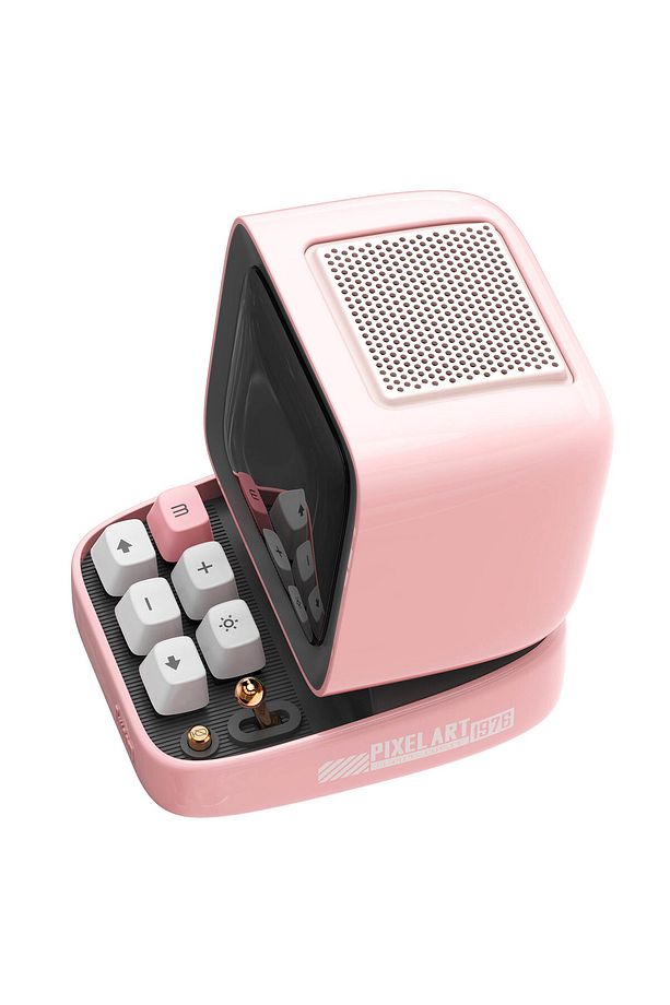 Ditoo Pro Pembe Bluetooth Hoparlör Ve Pixoo Max Led Ekran Seti - 3