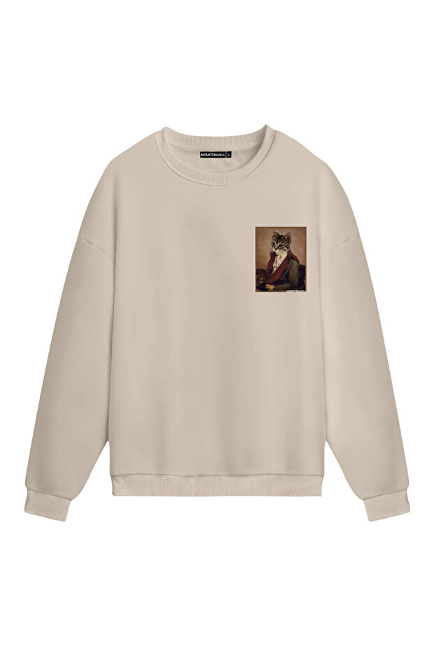 Unisex Signor Tekir - Regular Sweatshirt - 1