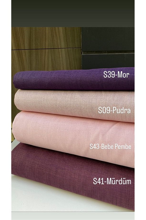 Simli Linen Kumaş - 4