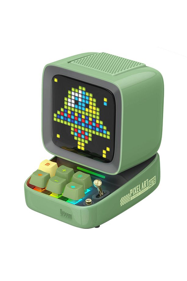 Ditoo Pro Yeşil Bluetooth Hoparlör Ve Pixoo Led Ekran Seti - 3