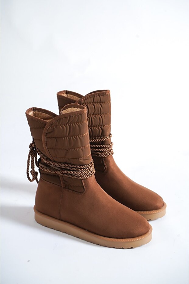 Kadın Süet Bağcıklı Bot 77025 - 3