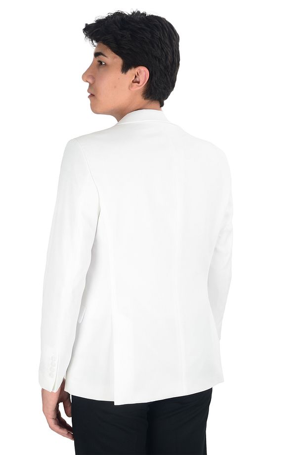 Cengiz Inler Armür Desen Slim Fit Erkek Ceket - 1
