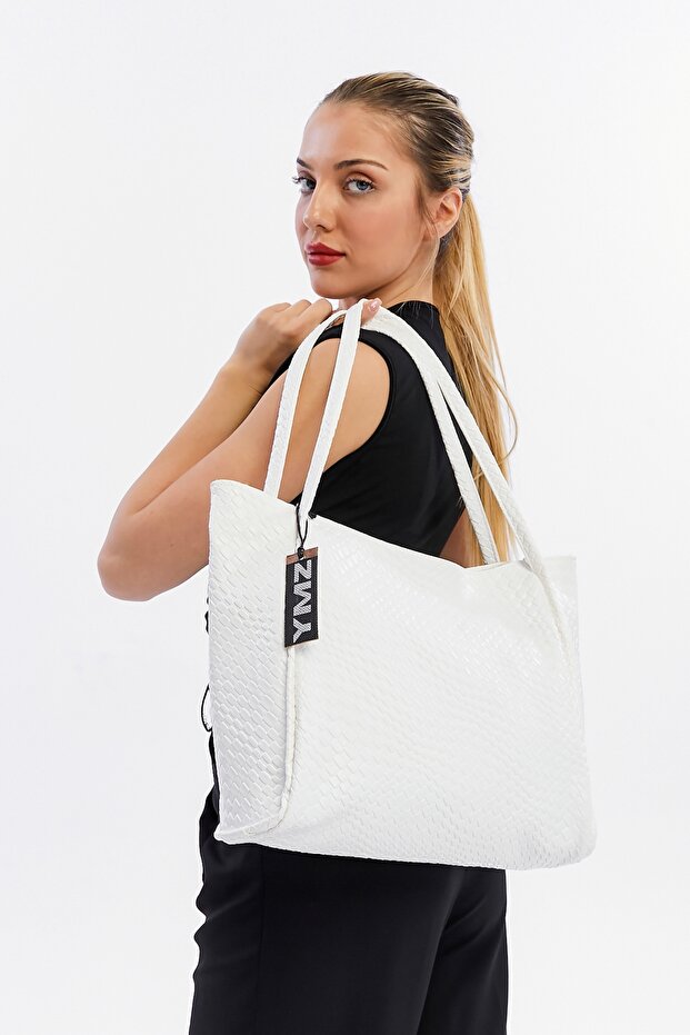 حقيبة كتف إلدورا منقوشة - 1