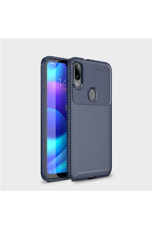 Mi Play Case Zore Silicone Cover - Navy Blue