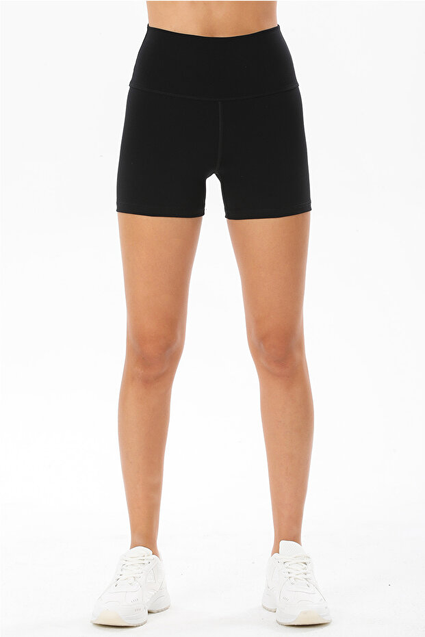 Push Up Kısa Şort Siyah - 1