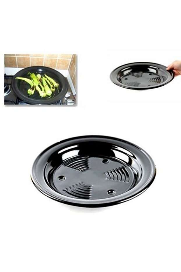 Enamel Pancake Pan (Kestanematik) (5311) Elk43-Mhm21