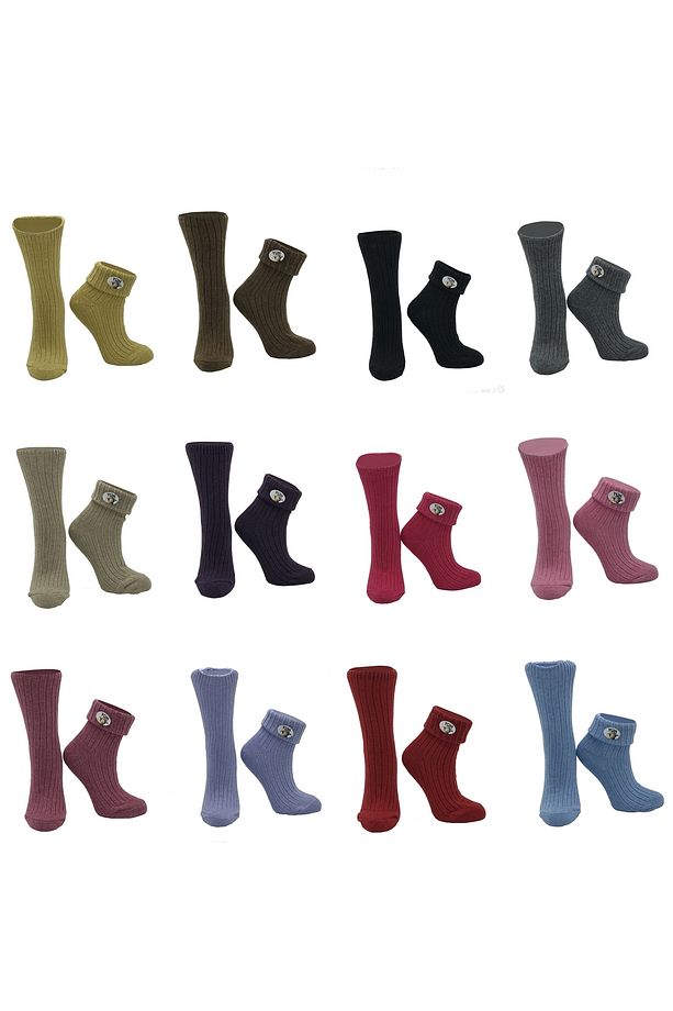 Kışlık Yün Çorap 6’çift - 1