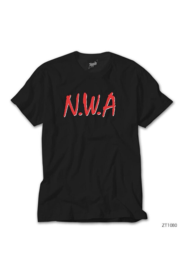 N.W.A. Logo Black T-Shirt