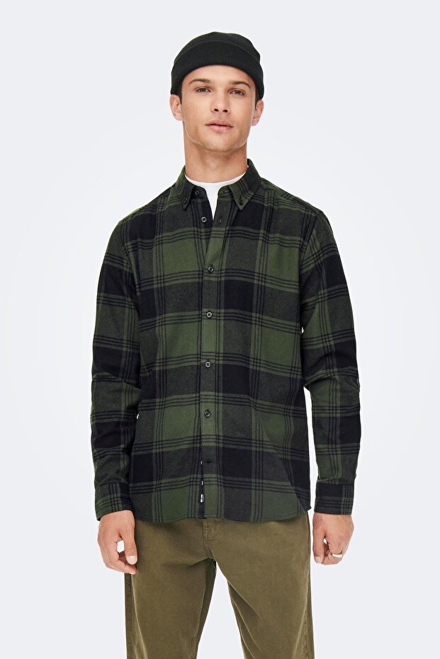 ONSSOLL LS CHECK SHIRT - 1