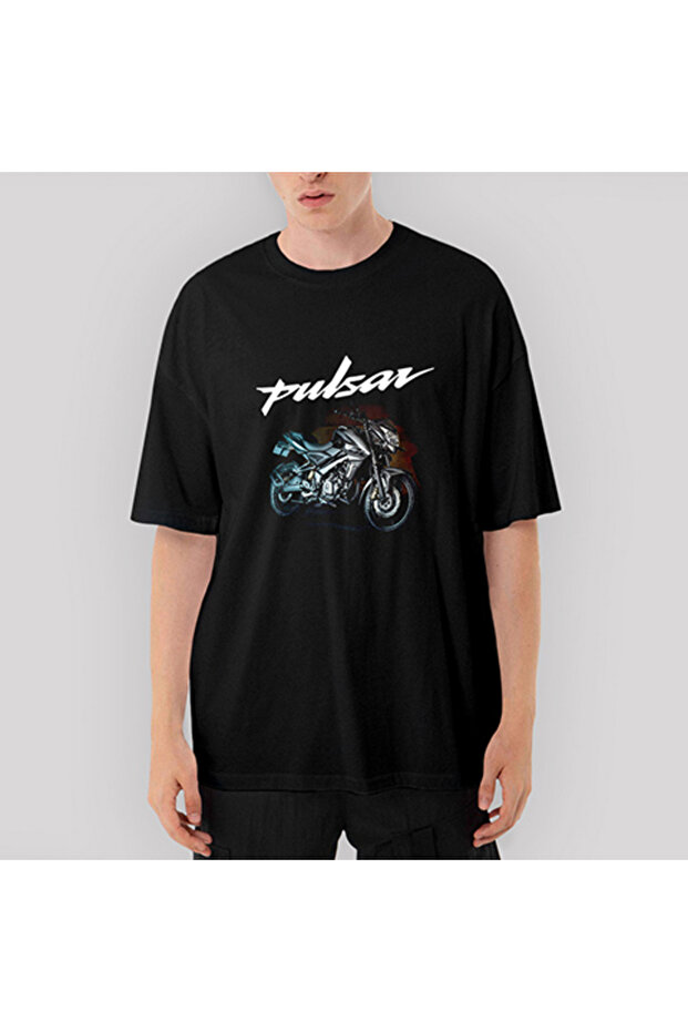 Pulsar Ns200 Oversize Black T-Shirt