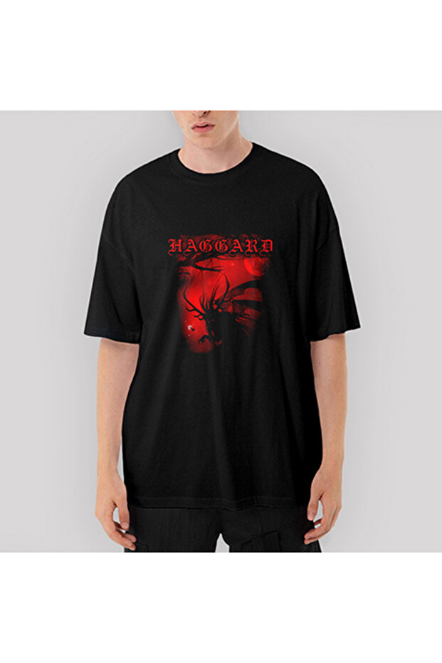 Haggard Monster Oversize Black T-Shirt