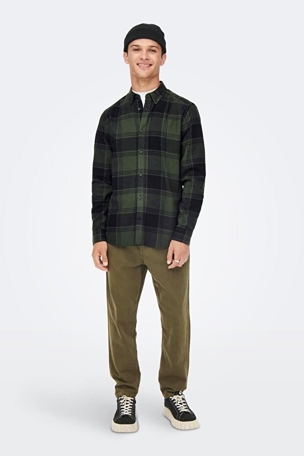 ONSSOLL LS CHECK SHIRT - 5