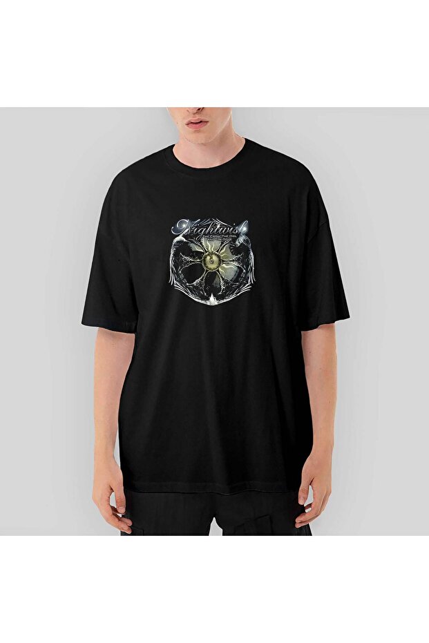 Nightwish The Crow The Owl Oversize Black T-Shirt S