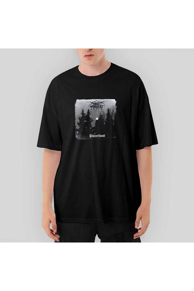 Μαύρο μπλουζάκι Darkthrone Panzerfaust oversized - 1