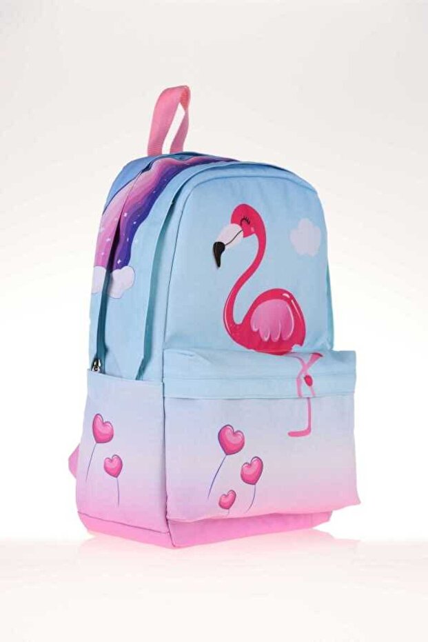Rainbow Flamingo Layer Backpack - 3