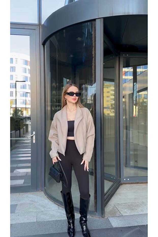 Kadın Oversize Ceket - 3