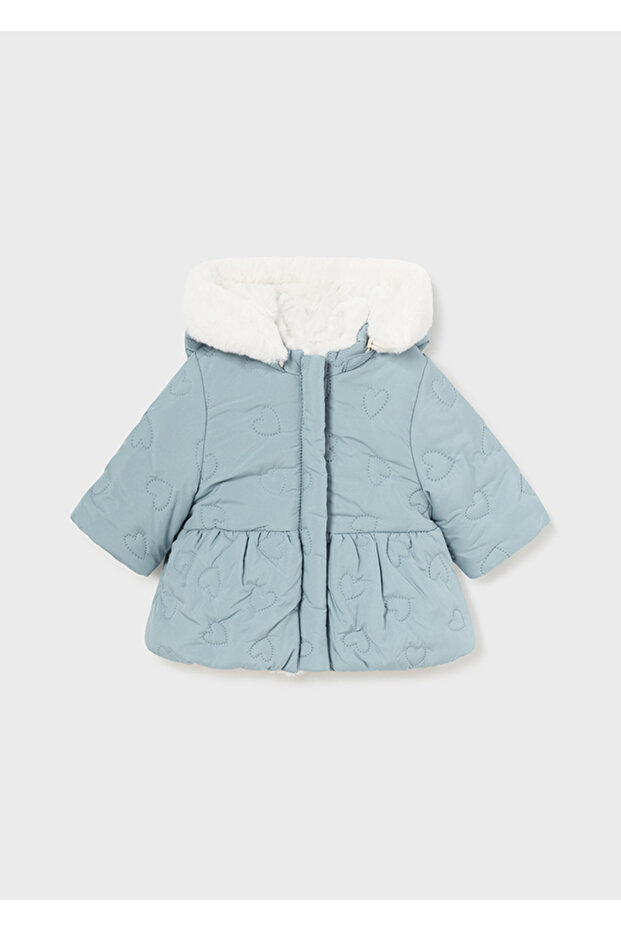 Newborn Men's Fur Hooded Double-Sided Coats