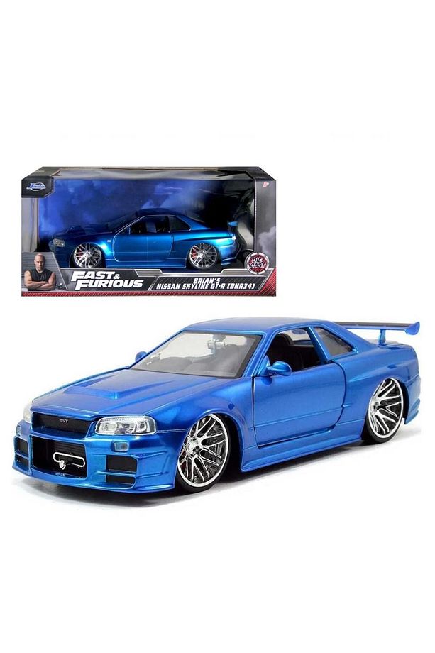 Fast and Furious Diecast 1/24 Brian's Nissan Skyline Gt-R - 1
