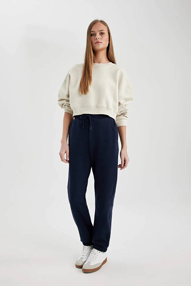 Women's Sweatpants Navy Blue S7370Az/Nv241