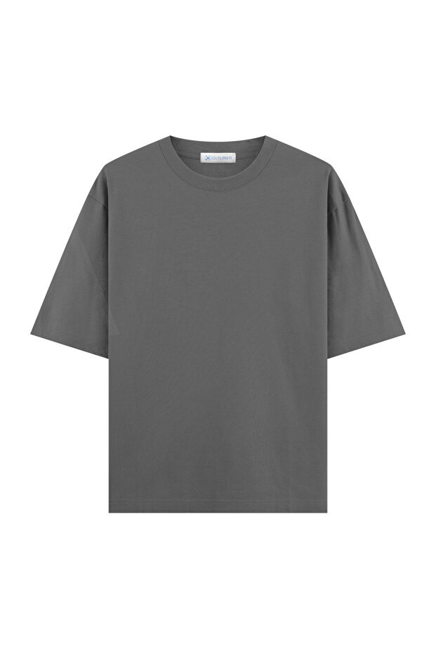 تي شيرت أساسي كبير الحجم (إكسترا! قطع فضفاضة) - 1