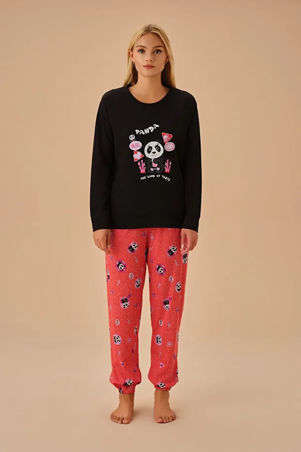 Panda Pijama Takımı - 1