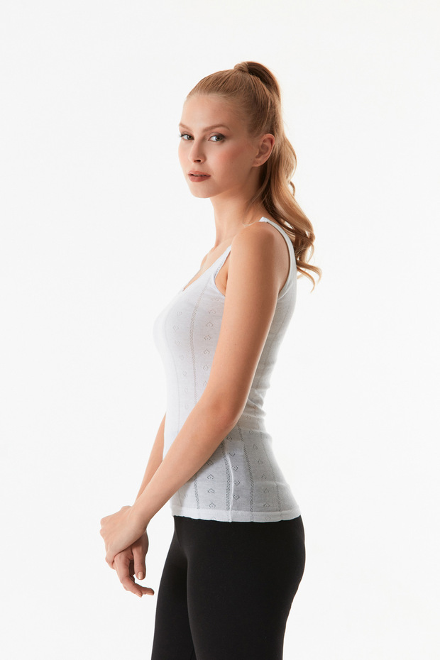 Dantelli Askılı Atlet - 2