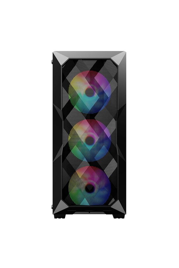 Snt B200 Mid Tower Atx Gaming 4 X Argb X Argb Fanlar Ve Kontrolcü Masaüstü Bilgisayar Kasası (power - 8