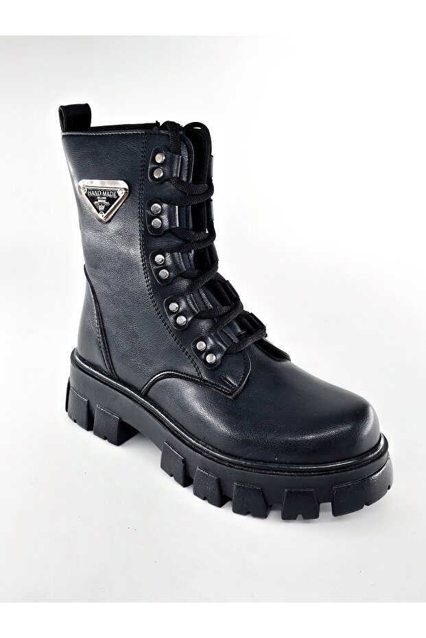 Arma İşlemeli Kadın Bot-Bootie - 5