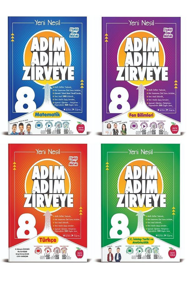 8. Sınıf Adım Adım Zirveye Soru Bankası Seti - 2