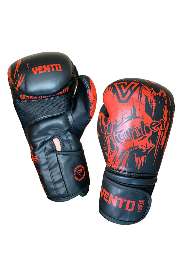 Hunter Boks ve Kick-Boks Eldiveni Kırmızı - 6