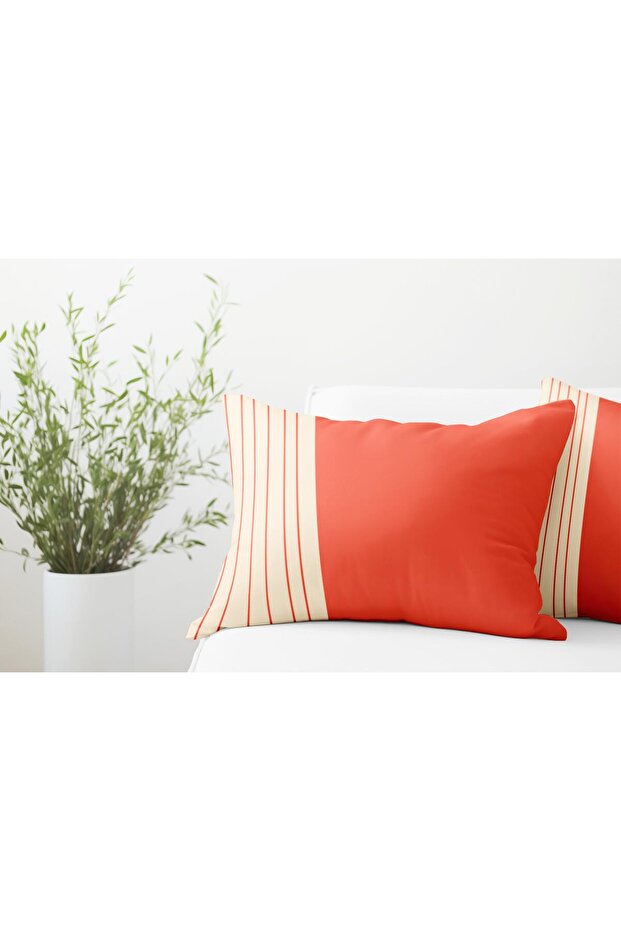 غطاء وسادة مستطيل مزدوج الجوانب مكون من قطعتين DS30 - 2