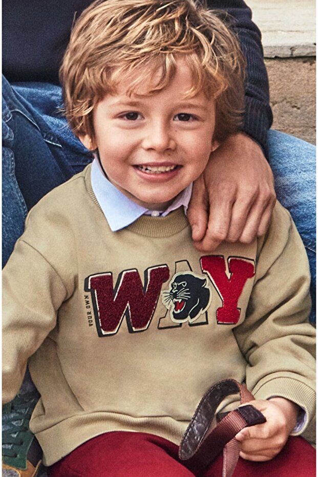 Boy's Written Sweatshirt