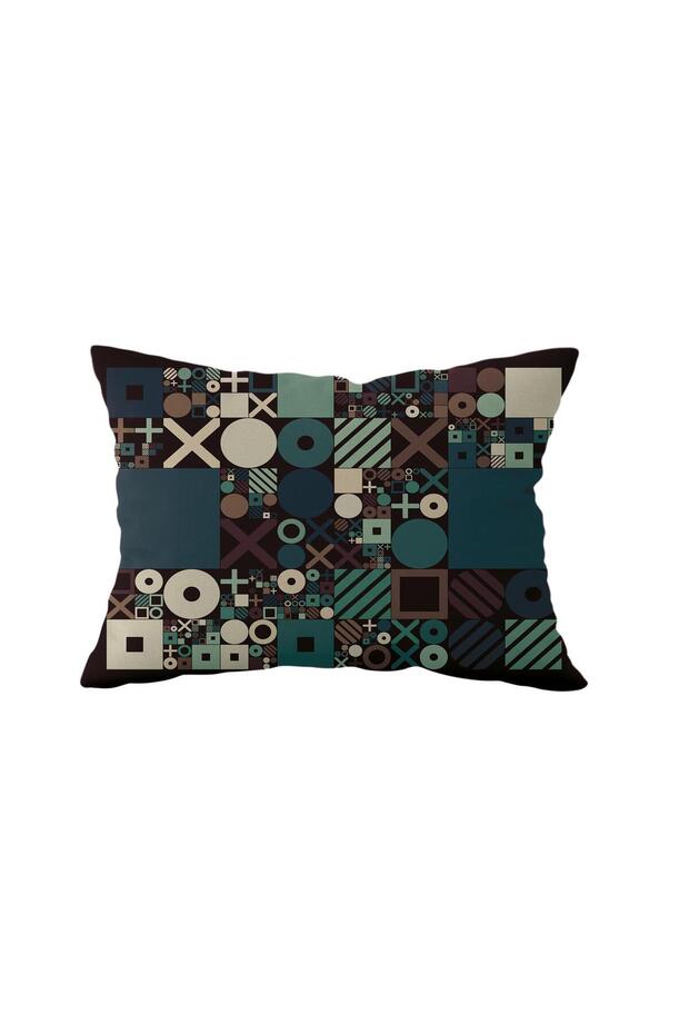 Double Sided Rectangular Throw Pillow Cover 2-Piece DS38 - 3