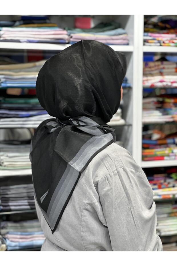 Kehribar Simli Eşarp - 3