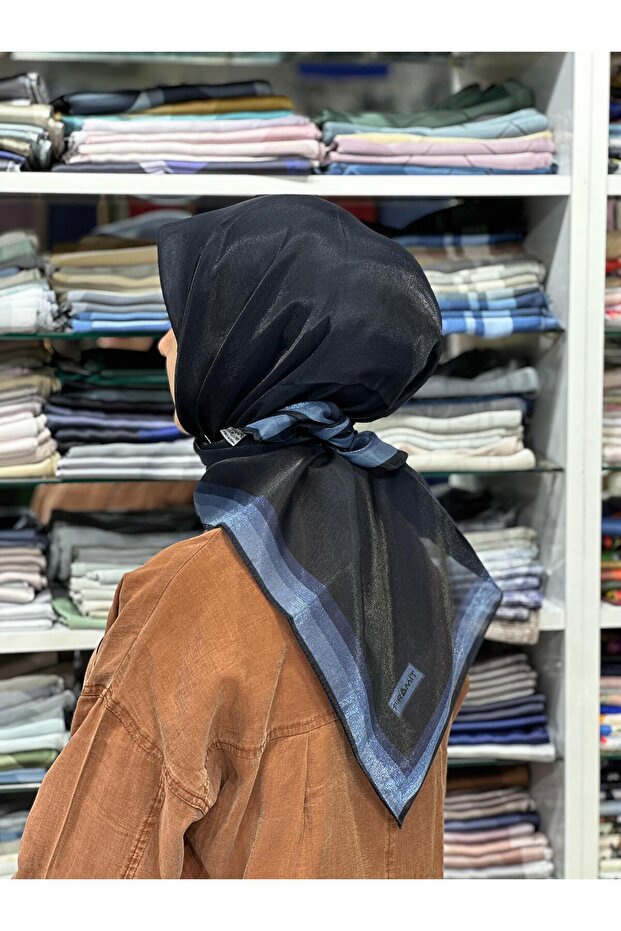 Kehribar Simli Eşarp - 1