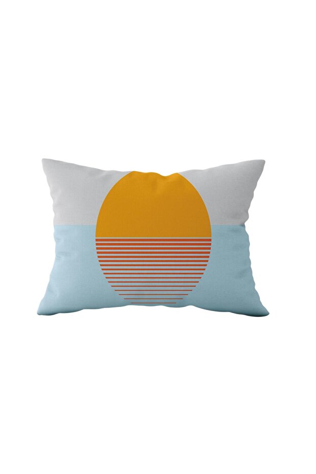 2-Piece Ds95 - Double-Sided Rectangular Throw Pillow Cover - 3