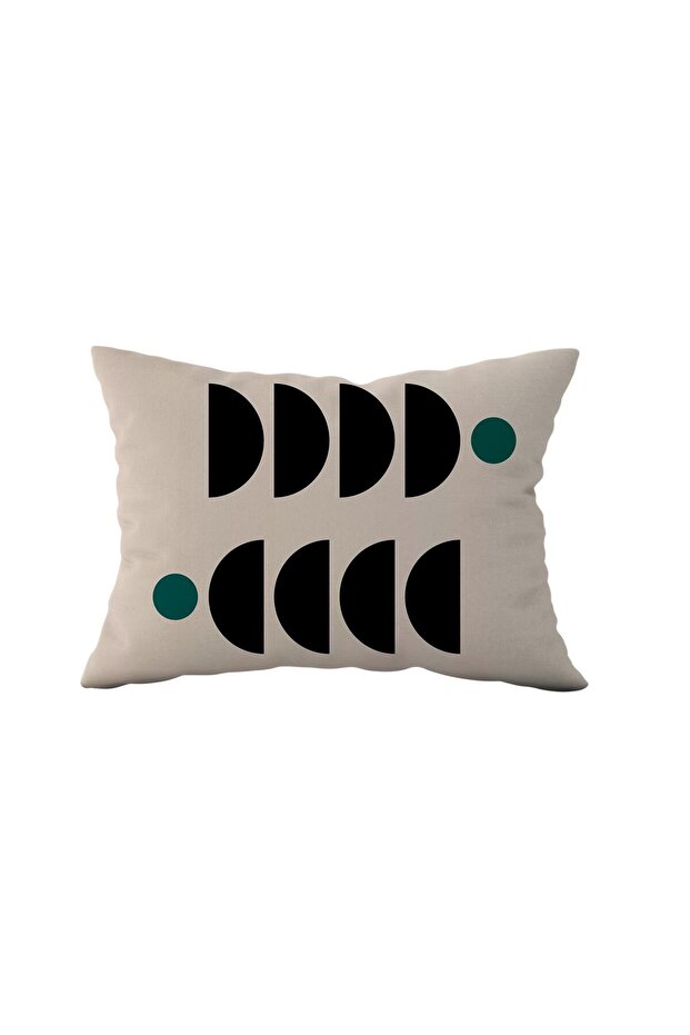 طقم غطاء وسادة مستطيل مزدوج الجوانب مكون من قطعتين Ds85 - 3