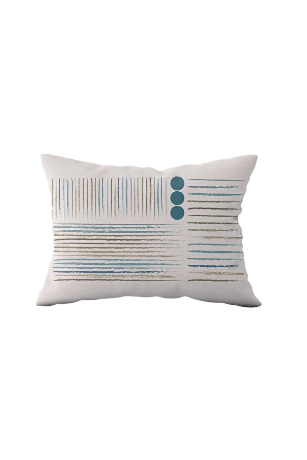 غطاء وسادة مستطيل مزدوج الجوانب مكون من قطعتين DS11 - 3