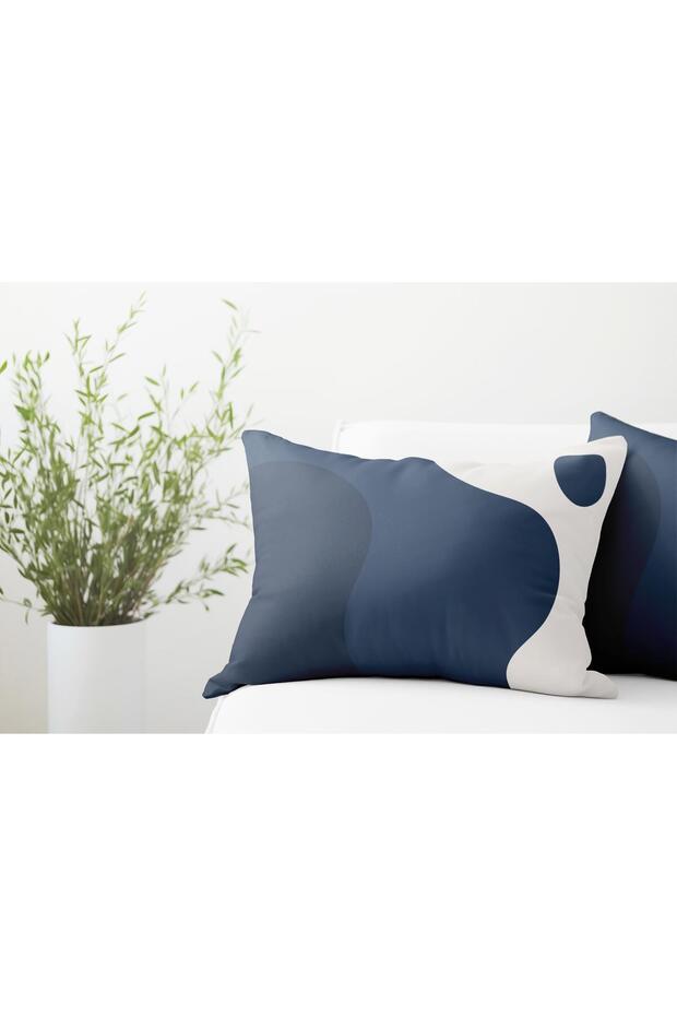 غطاء وسادة مستطيل مزدوج الجوانب مكون من قطعتين DS13 - 2