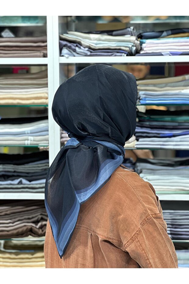 Kehribar Simli Eşarp - 2