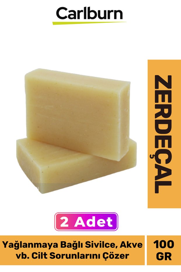 Natural Beautiful Scented Hand Face Hair Body Skin Collagen Effective Turmeric Herbal Soap 2 Pieces