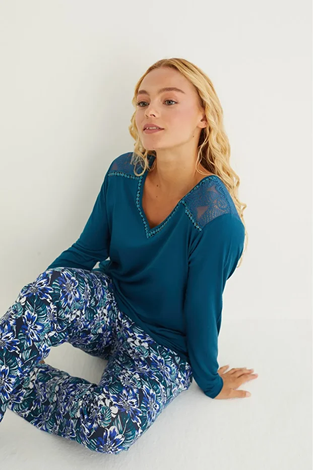İpektenim Basic Pijama Takımı - 1